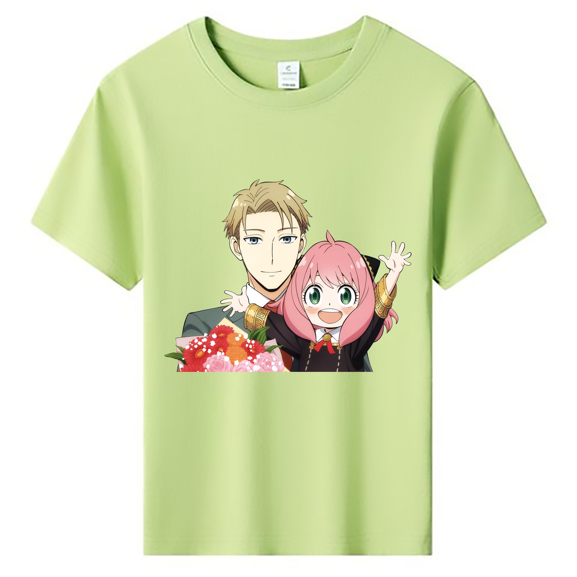 （画像用） SPY×FAMILY间谍家家酒 綿100％キッズTシャツ（フロントプリント）